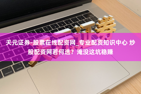 天元证券-股票在线配资网_专业配资知识中心 炒股配资网若何选？淹没这坑稳赚