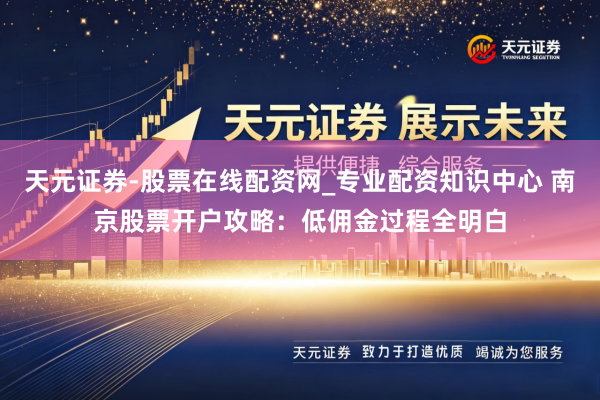 天元证券-股票在线配资网_专业配资知识中心 南京股票开户攻略：低佣金过程全明白
