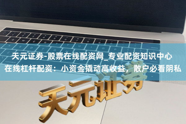 天元证券-股票在线配资网_专业配资知识中心 在线杠杆配资：小资金撬动高收益，散户必看阴私