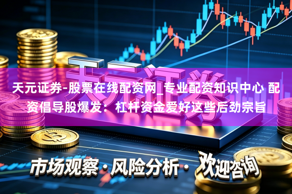 天元证券-股票在线配资网_专业配资知识中心 配资倡导股爆发：杠杆资金爱好这些后劲宗旨