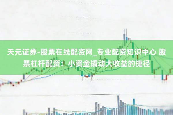 天元证券-股票在线配资网_专业配资知识中心 股票杠杆配资：小资金撬动大收益的捷径